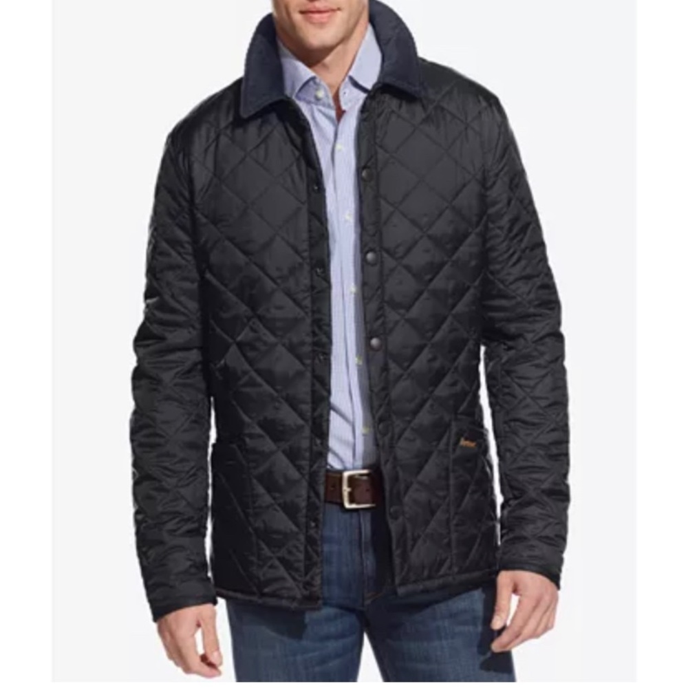 Barbour Heritage Liddesdale Jacket Black Quilted S